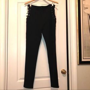 Evenuel Straight Leg Black Pants